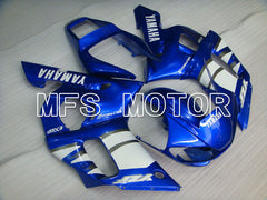 Yamaha YZF-R6 1998-2002 Injection ABS Fairing - Factory Style - Blue White - MFS3503 - Fairings Kit