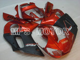 Yamaha YZF-R6 1998-2002 Injection ABS Fairing - Factory Style - Black Red wine color - MFS3507 - Fairings Kit