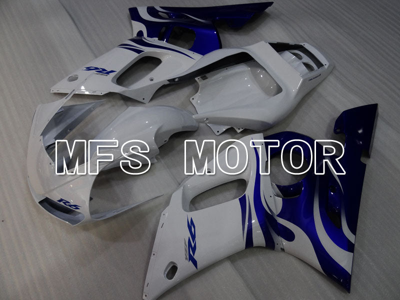 Yamaha YZF-R6 1998-2002 Injection ABS Fairing - Factory Style - Blue White - MFS3517 - Fairings Kit