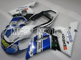 Yamaha YZF-R6 1998-2002 Injection ABS Fairing - Monster - Blue White - MFS3547 - Fairings Kit
