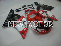 Yamaha YZF-R6 1998-2002 Injection ABS Fairing - Factory Style - Black White Red - MFS3589 - Fairings Kit