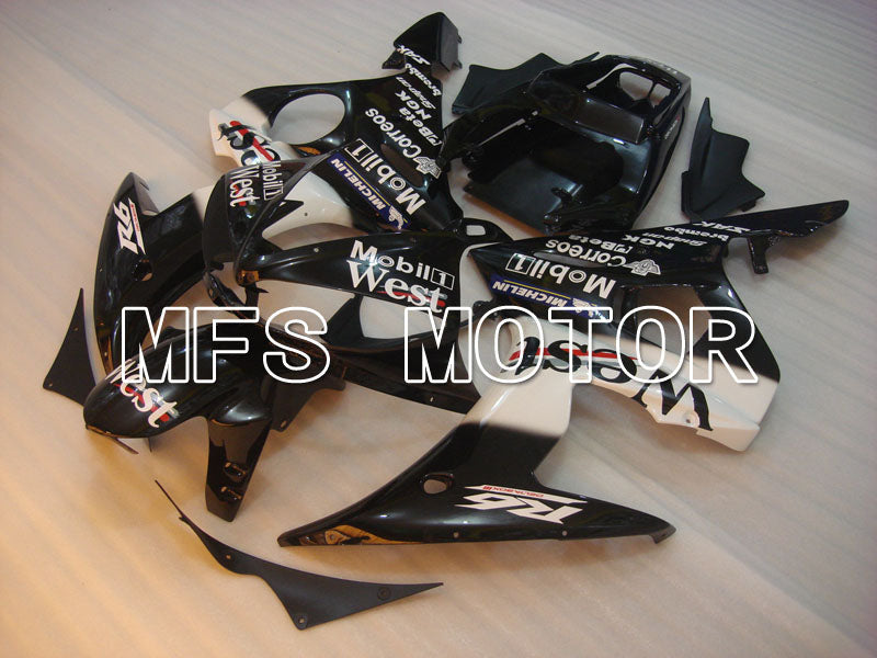 Yamaha YZF-R6 2005 Injection ABS Fairing - West - White Black - MFS3649 - Fairings Kit