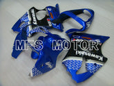 Kawasaki NINJA ZX6R 2000-2002 Injection ABS Fairing - Factory Style - Black Blue - MFS3650 - Fairings Kit