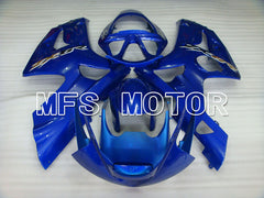 Kawasaki NINJA ZX6R 2003-2004 Injection ABS Fairing - Factory Style - Blue - MFS3699 - Fairings Kit