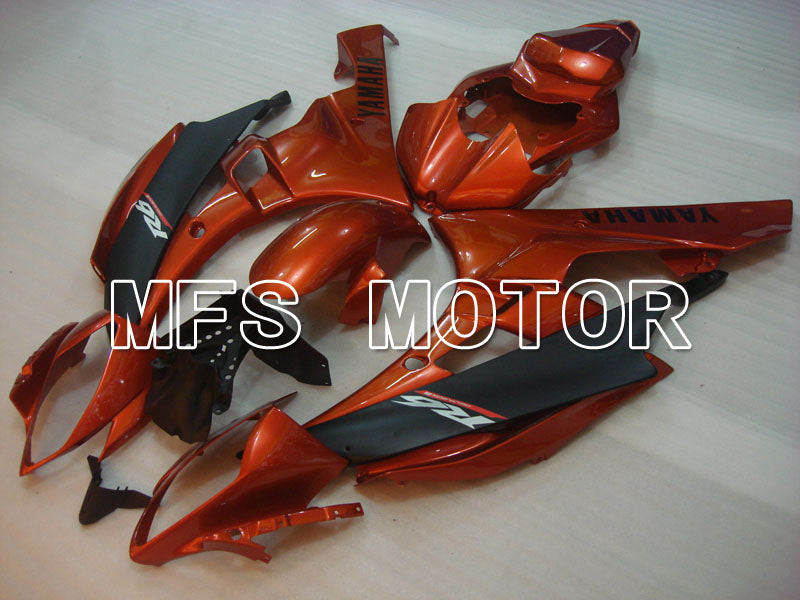Yamaha YZF-R6 2006-2007 Injection ABS Fairing - Factory Style - Red wine color Black - MFS3702 - Fairings Kit
