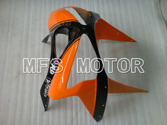 Kawasaki NINJA ZX6R 2003-2004 Injection ABS Fairing - Monster - Black Orange - MFS3716 - Fairings Kit