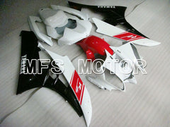 Yamaha YZF-R6 2006-2007 Injection ABS Fairing - Factory Style - Black White - MFS3723 - Fairings Kit
