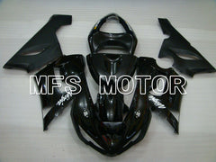 Kawasaki NINJA ZX6R 2005-2006 Injection ABS Fairing - Factory Style - Black - MFS3758 - Fairings Kit
