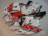 Yamaha YZF-R6 2006-2007 Injection ABS Fairing - Flame - White Black - MFS3775 - Fairings Kit