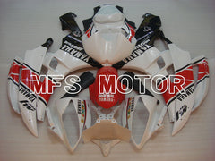 Yamaha YZF-R6 2006-2007 Injection ABS Fairing - Flame - White Black - MFS3775 - Fairings Kit