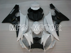 Yamaha YZF-R6 2006-2007 Injection ABS Fairing - Factory Style - White Black Matte - MFS3803 - Fairings Kit