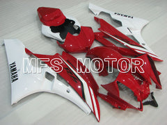 Yamaha YZF-R6 2006-2007 Injection ABS Fairing - Factory Style - Red White - MFS3807 - Fairings Kit