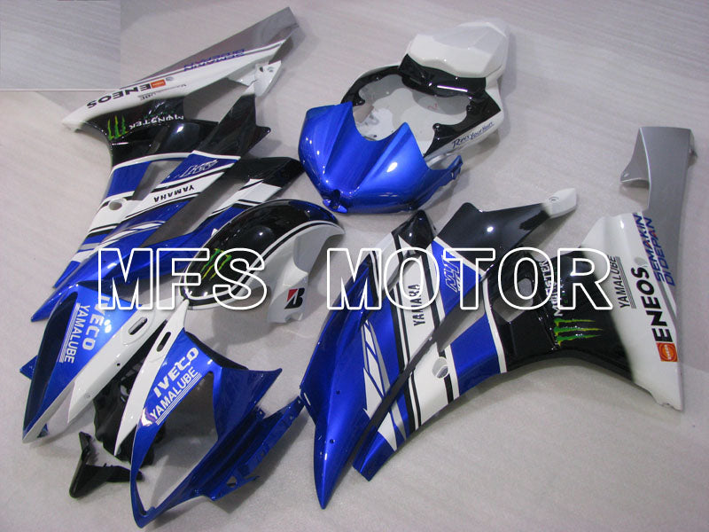 Yamaha YZF-R6 2006-2007 Injection ABS Fairing - Monster - Blue White - MFS3810 - Fairings Kit