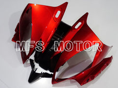 Yamaha YZF-R6 2006-2007 Injection ABS Fairing - Factory Style - Red wine color Black Matte - MFS3843 - Fairings Kit