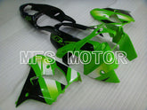 Kawasaki NINJA ZX9R 2000-2001 ABS Fairing - Factory Style - Black Green - MFS3861 - Fairings Kit