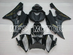 Yamaha YZF-R6 2006-2007 Injection ABS Fairing - Factory Style - Black Matte - MFS3872 - Fairings Kit