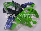 Kawasaki NINJA ZX9R 1998-1999 ABS Fairing - Factory Style - Purple Green Black - MFS3926 - Fairings Kit