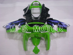 Kawasaki NINJA ZX9R 1998-1999 ABS Fairing - Factory Style - Purple Green Black - MFS3926 - Fairings Kit