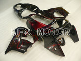 Kawasaki NINJA ZX9R 1998-1999 ABS Fairing - Flame - Red Black - MFS3932 - Fairings Kit