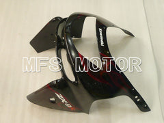 Kawasaki NINJA ZX9R 1998-1999 ABS Fairing - Flame - Red Black - MFS3932 - Fairings Kit