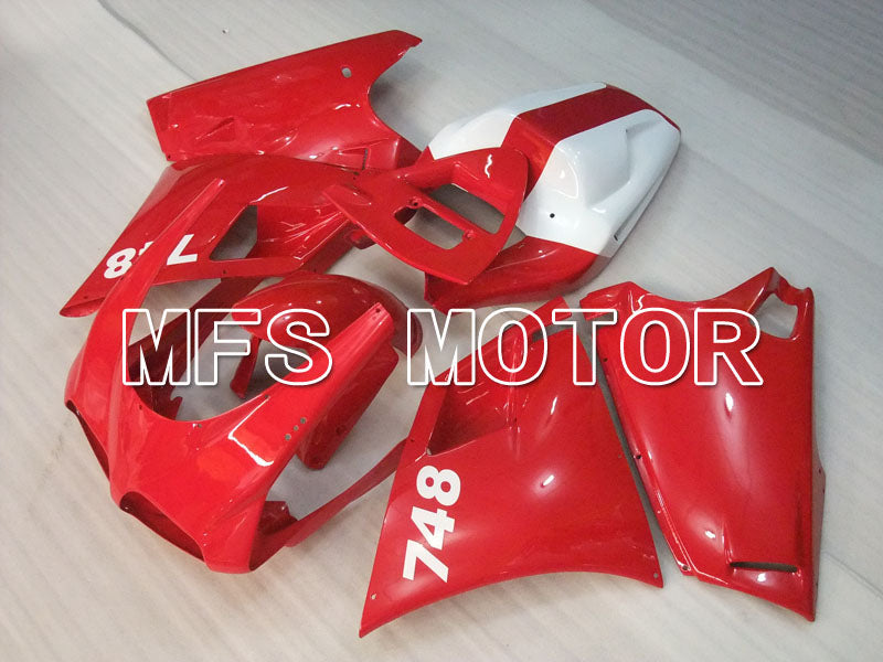 Ducati 748 / 998 / 996 1994-2002 Injection ABS Fairing - Factory Style - Red White - MFS3949 - Fairings Kit