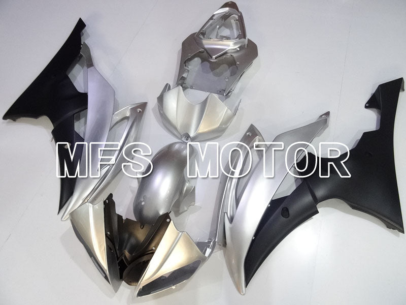 Yamaha YZF-R6 2008-2016 Injection ABS Fairing - Factory Style - Matte Black Silver - MFS3952 - Fairings Kit