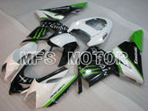 Kawasaki NINJA ZX10R 2004-2005 Injection ABS Fairing - Monster - Black White - MFS3985 - Fairings Kit