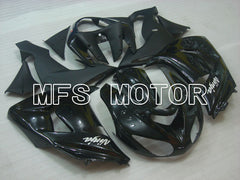 Kawasaki NINJA ZX10R 2006-2007 Injection ABS Fairing - Factory Style - Black - MFS3994 - Fairings Kit