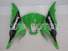 Kawasaki NINJA ZX10R 2011-2015 Injection ABS Fairing - Monster - Black Green - MFS4087 - Fairings Kit