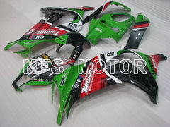 Kawasaki NINJA ZX10R 2011-2015 Injection ABS Fairing - Others - Black Green - MFS4095 - Fairings Kit