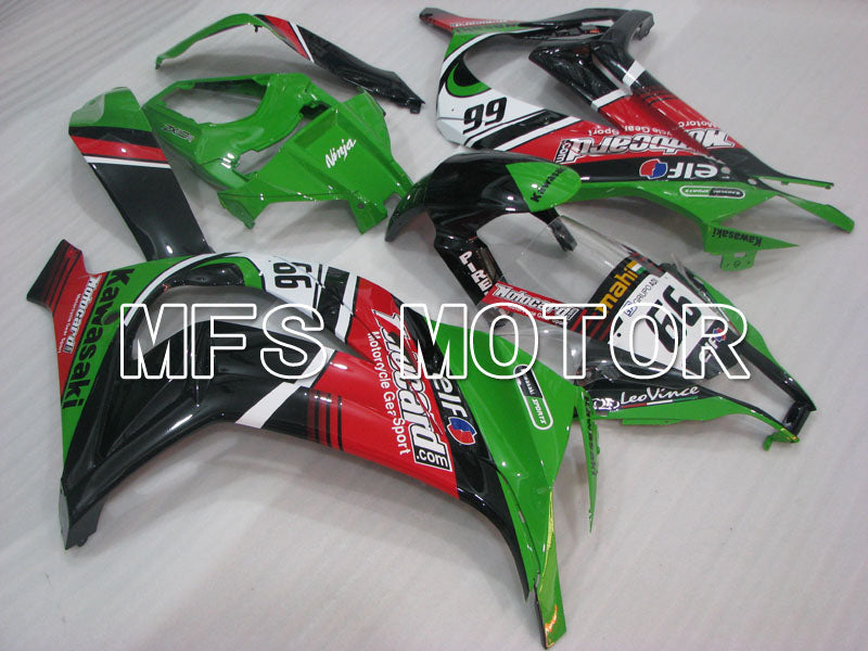 Kawasaki NINJA ZX10R 2011-2015 Injection ABS Fairing - Others - Black Green - MFS4095 - Fairings Kit