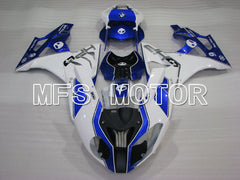 BMW S1000RR 2009-2014 Injection ABS Fairing - Factory Style - White Blue - MFS4155 - Fairings Kit