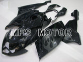 BMW K1200S 2005-2008 ABS Fairing - Flame - Black - MFS4173 - Fairings Kit
