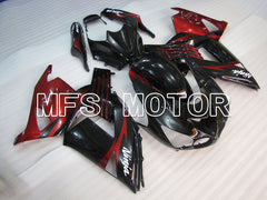 Kawasaki NINJA ZX14R 2006-2011 Injection ABS Fairing - Factory Style - Black Red wine color - MFS4181 - Fairings Kit