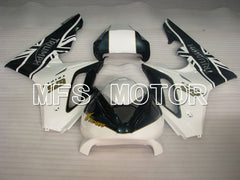 Triumph Daytona 675 2006-2008 Injection ABS Fairing - Factory Style - Black White - MFS4196 - Fairings Kit