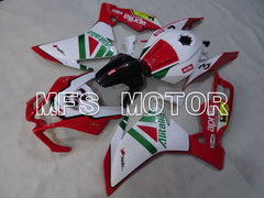 Aprilia RS125 2012-2014 Injection ABS Fairing - Alitalia - Red White - MFS4270 - Fairings Kit
