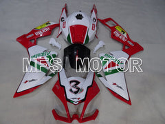Aprilia RS125 2012-2014 Injection ABS Fairing - Alitalia - Red White - MFS4270 - Fairings Kit