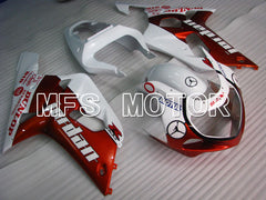 Suzuki GSXR1000 2000-2002 Injection ABS Fairing - Jordan - Orange White - MFS4326 - Fairings Kit