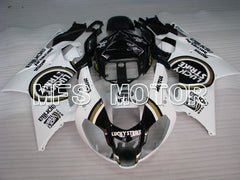 Aprilia RSV 1000 R 2004-2009 ABS Fairing - Lucky Strike - White Black - MFS4333 - Fairings Kit