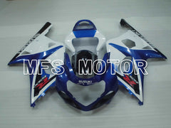 Suzuki GSXR1000 2000-2002 Injection ABS Fairing - Factory Style - Blue White - MFS4344 - Fairings Kit