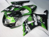 Suzuki GSXR1000 2000-2002 Injection ABS Fairing - Factory Style - Black Green - MFS4366 - Fairings Kit