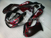 Yamaha YZF1000R 1997-2007 ABS Fairing - Flame- Black Red - MFS4381 - Fairings Kit