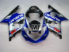 Suzuki GSXR1000 2000-2002 Injection ABS Fairing - Factory Style - Blue Silver - MFS4417 - Fairings Kit