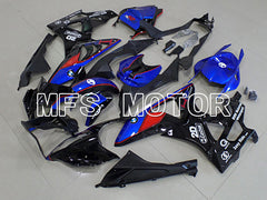 BMW S1000RR 2009-2014 Injection ABS Fairing - Factory Style - Black Blue - MFS4491 - Fairings Kit
