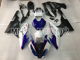 BMW S1000RR 2015-2018 Injection ABS Fairing - Factory Style - White Blue - MFS4507 - Fairings Kit