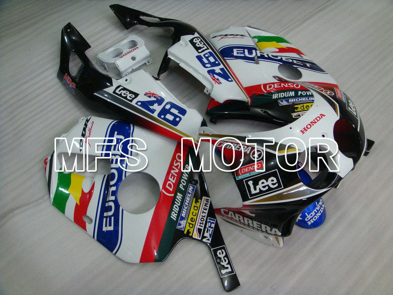 HONDA CBR 250RR MC22 1990-1998 Injection ABS Fairing - Lee - Black White - MFS4549 - Fairings Kit