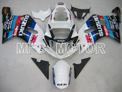 Suzuki GSXR750 2000-2003 Injection ABS Fairing - MOTUL - White Black - MFS7028 - Fairings Kit