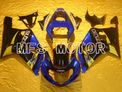 Suzuki GSXR750 2000-2003 Injection ABS Fairing - Factory Style - Black Blue - MFS7037 - Fairings Kit