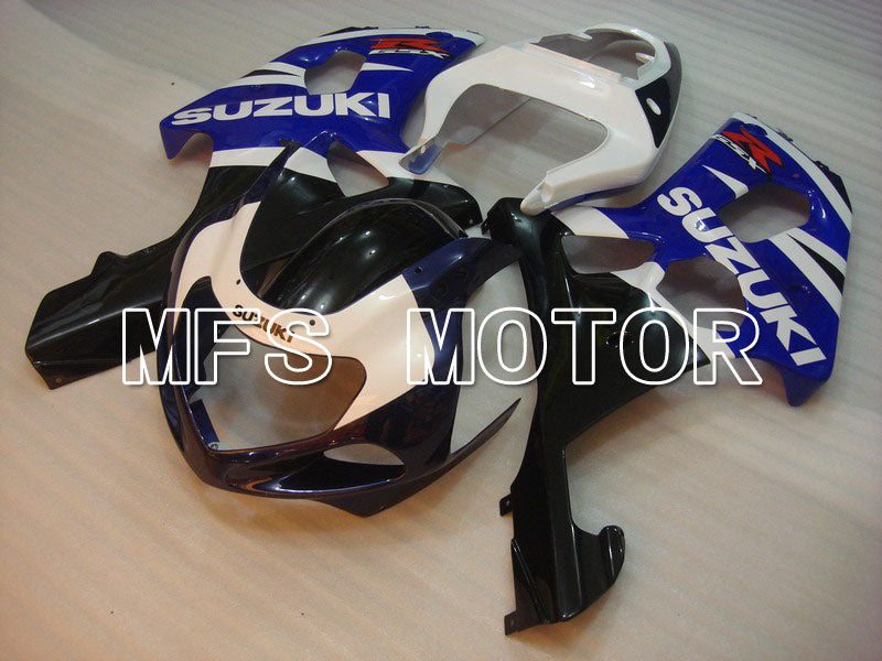Suzuki GSXR750 2000-2003 Injection ABS Fairing - Factory Style - Black Wihte Blue - MFS7061 - Fairings Kit