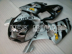 Suzuki GSXR750 2000-2003 Injection ABS Fairing - Factory Style - Gray Black - MFS7058 - Fairings Kit